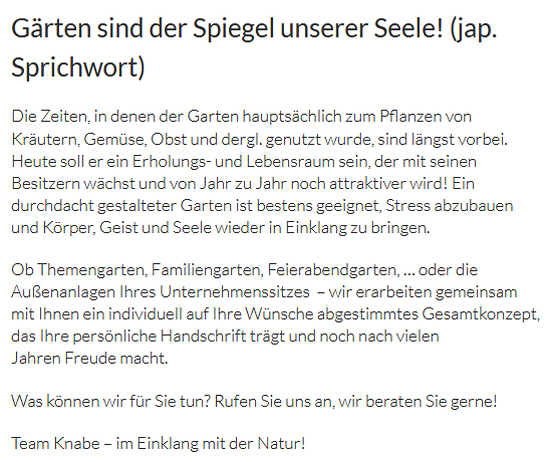 Garten Und Landschaftsbau Gutersloh Martin Knabe Baumpflege